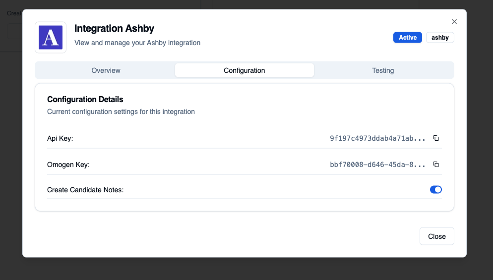 Omogen Ashby omogen key