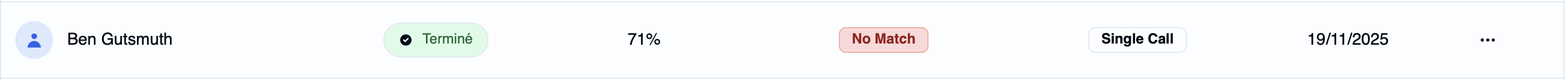 Exemple de rapport d'entretien Omogen