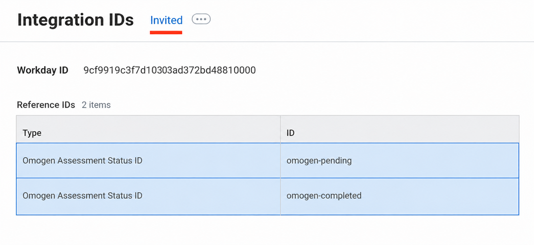 Configuration des statuts d'évaluation